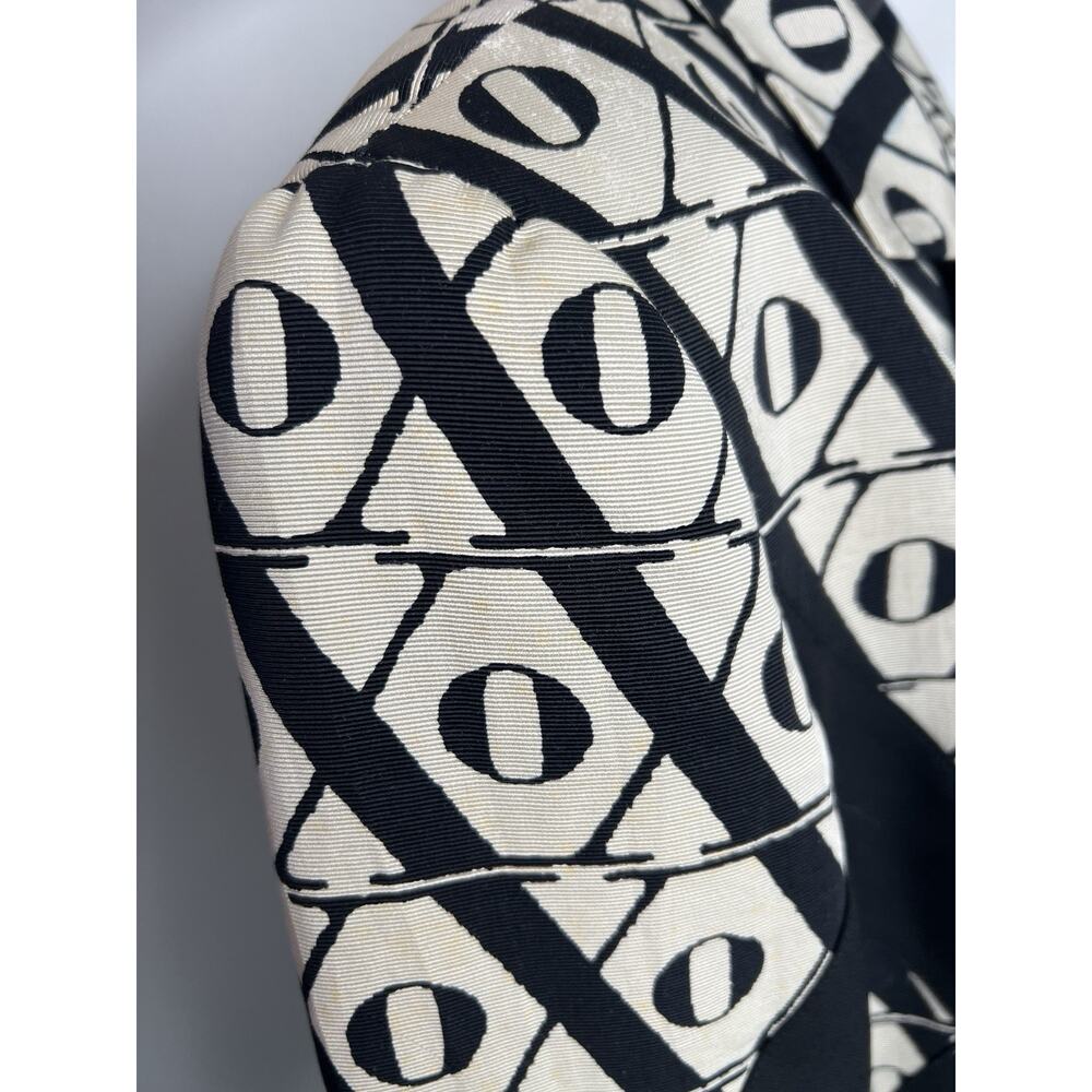 Vintage Abstract Moschino Cheap and Chic XO Love Jacket Women’s Size 10 READ - Picture 10 of 16